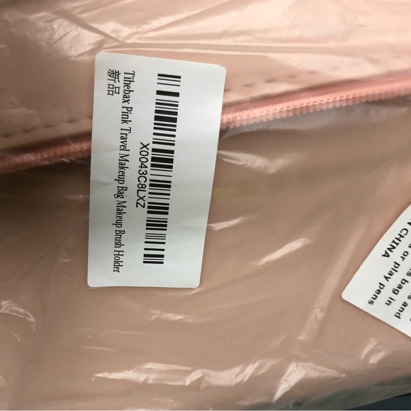 NEW MAKEUP BAG/TRAVEL BAG 🤸🏻‍♀️ PINK - Picture 5 of 10